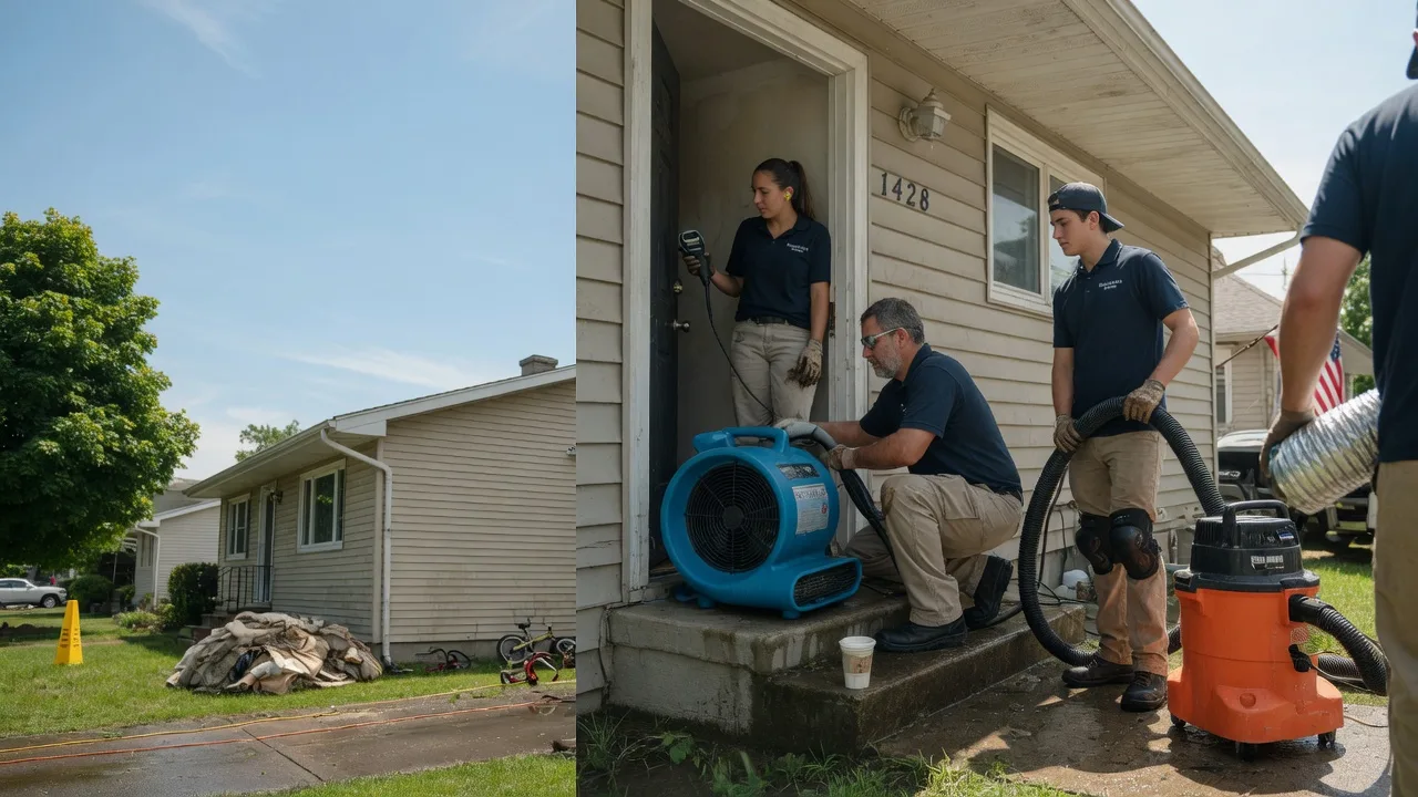 Water Damage Restoration in Matherville, IL near me
